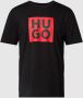 Hugo Boss Zwarte Heren T-shirt Daltor 50473891 001 Zwart Heren - Thumbnail 2