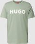 HUGO T-shirt met labelprint model 'DULIVIO' - Thumbnail 1