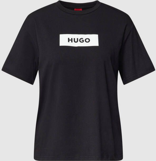 HUGO Pyjama met labelprint model 'LEO'