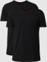 HUGO T-shirt met logoprint in een set van 2 stuks model ' -Round' - Thumbnail 1