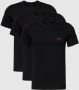 HUGO T-shirt met labelprint in een set van 3 stuks - Thumbnail 1