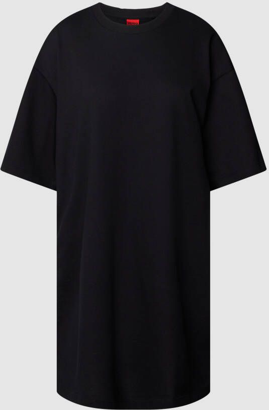 HUGO T-shirtjurk met ronde hals model 'Nashonda'