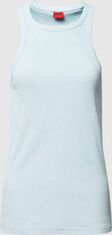 HUGO Tanktop in riblook model 'CLASSIC TANK'