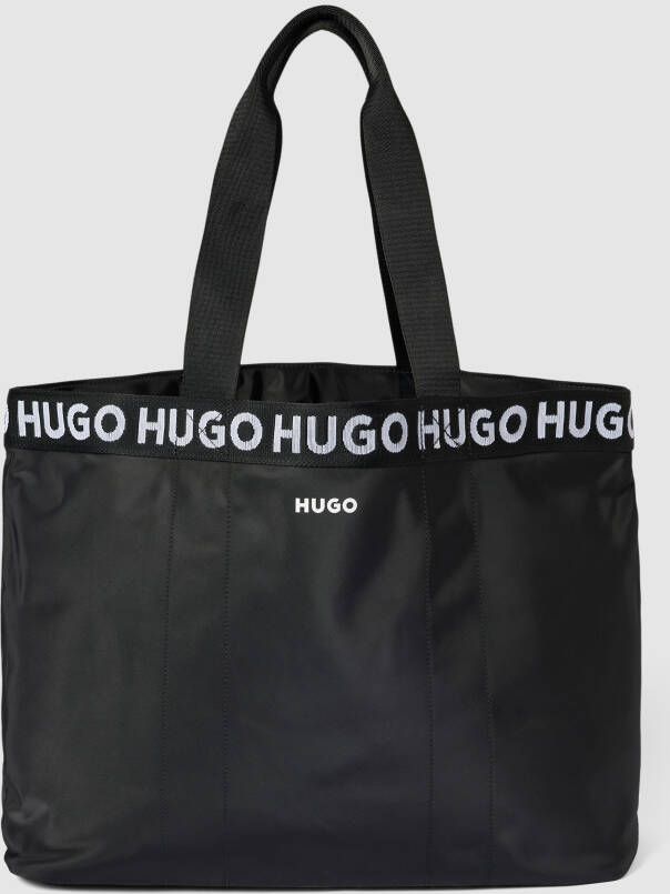 HUGO Tote bag met logodetails model 'Becky'