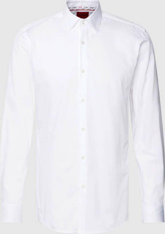HUGO Zakelijk overhemd met kentkraag model 'Koey'