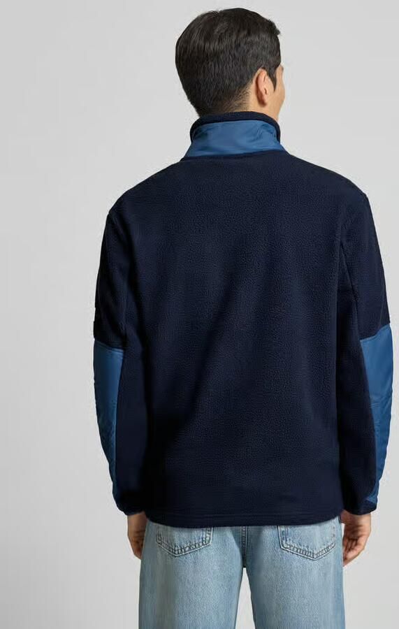 Icepeak Fleecejack met opstaande kraag model 'MOHAWK'