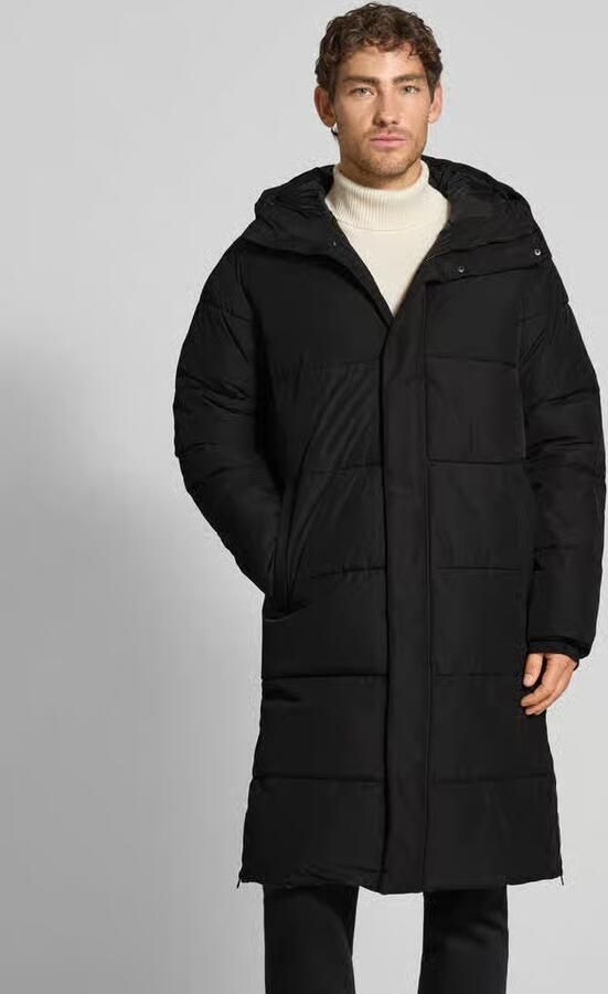 Icepeak Gewatteerde lange jas met capuchon en steekzakken model 'ARDEK' - Foto 2