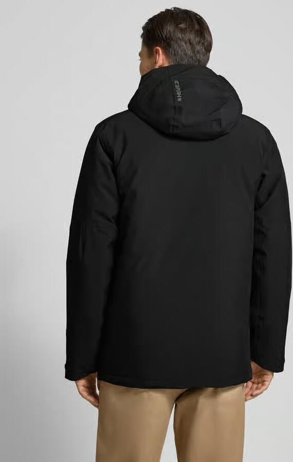 Icepeak Parka met capuchon en mouwtrensjes model 'BAKERHILL'