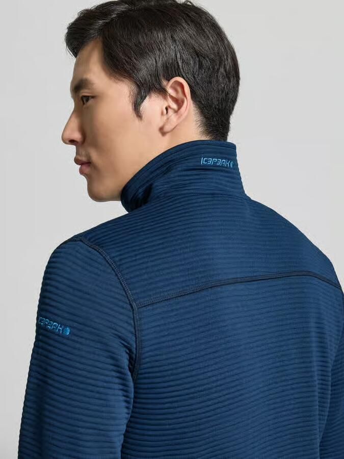Icepeak Regular fit Fleecejack met opstaande kraag Model 'Berthold'
