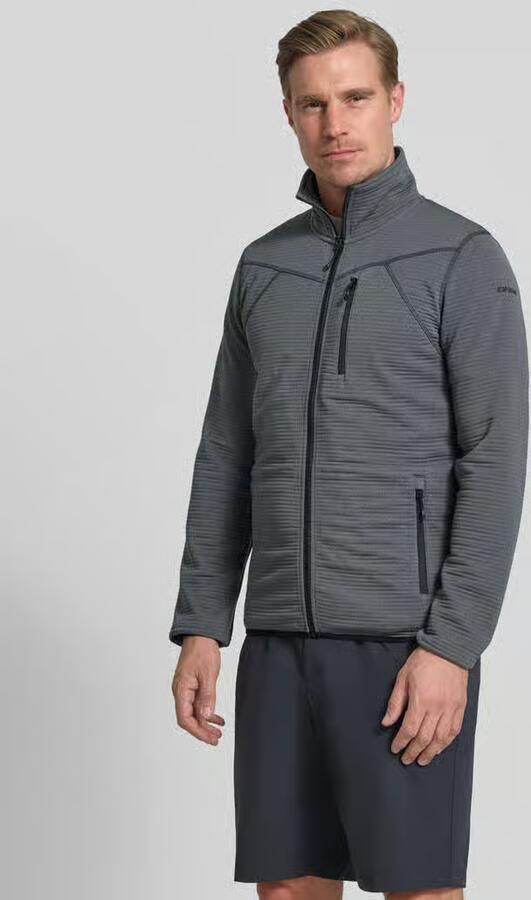 Icepeak Regular fit Fleecejack met opstaande kraag Model 'Berthold' - Foto 4