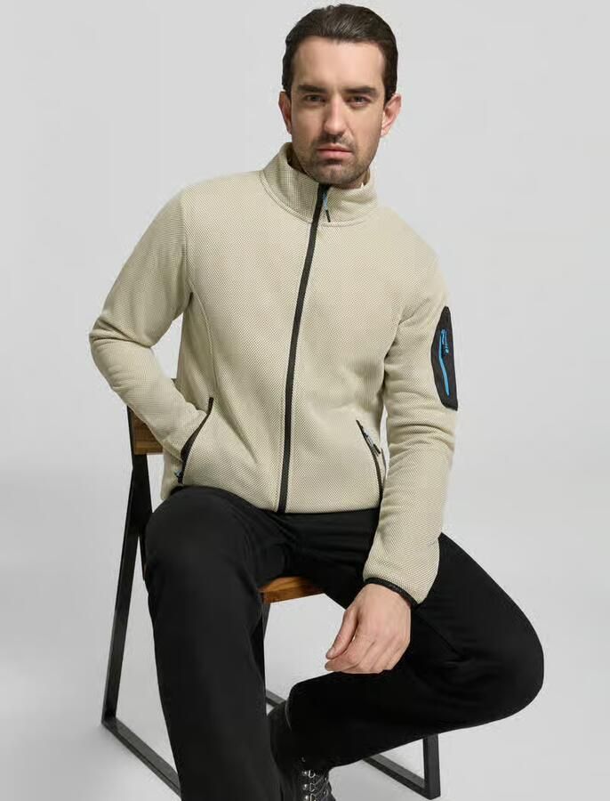 Icepeak Regular fit fleecejack met opstaande kraag Model 'BREDSTEDT' - Foto 2