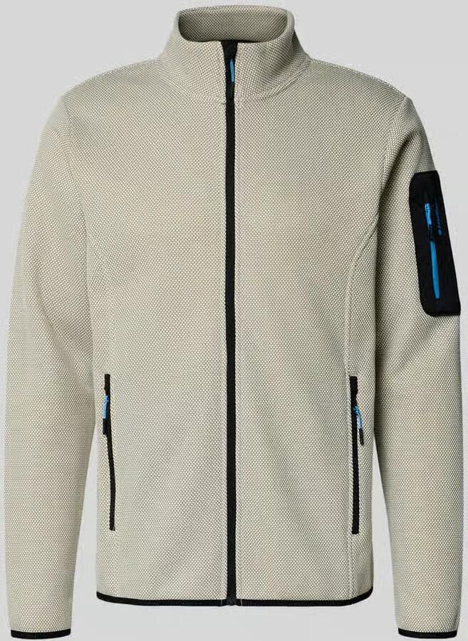 Icepeak Regular fit fleecejack met opstaande kraag Model 'BREDSTEDT'