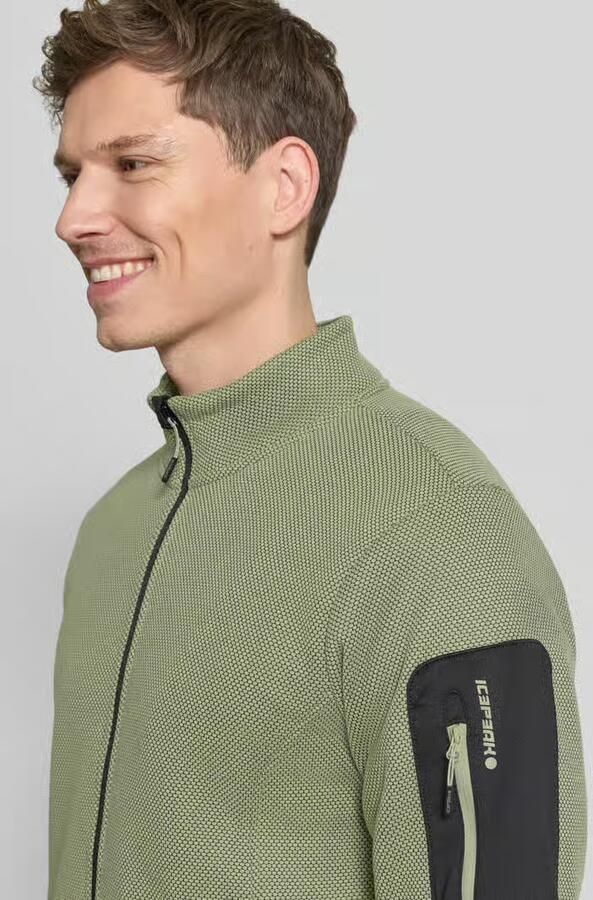 Icepeak Regular fit fleecejack met opstaande kraag Model 'BREDSTEDT' - Foto 2