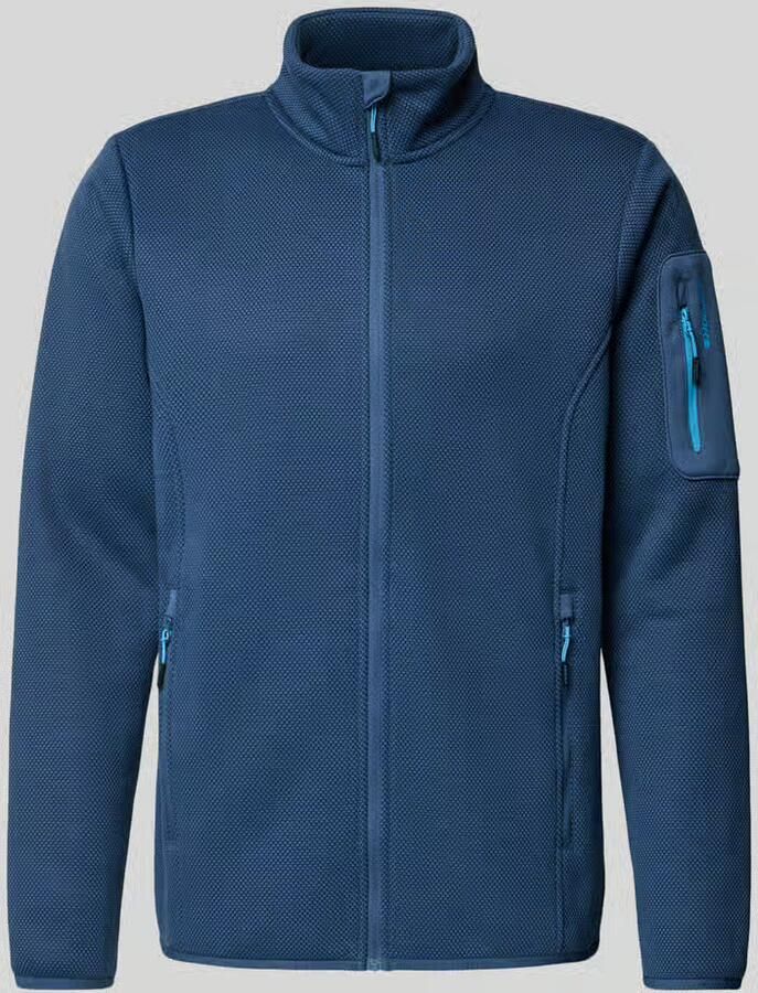 Icepeak Regular fit fleecejack met opstaande kraag Model 'BREDSTEDT'
