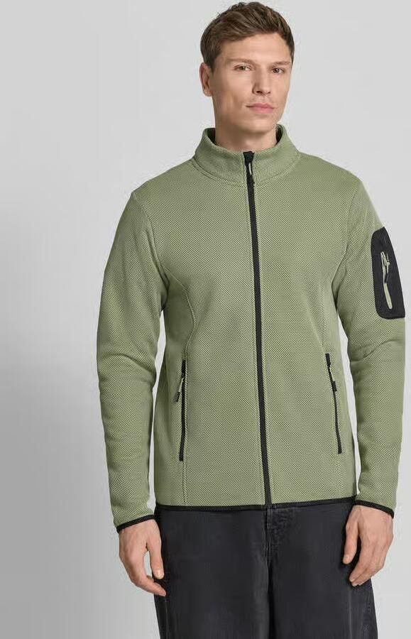Icepeak Regular fit fleecejack met opstaande kraag Model 'BREDSTEDT' - Foto 3
