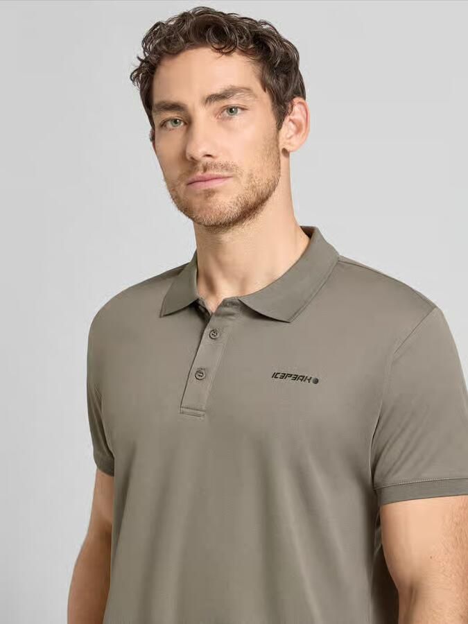 Icepeak regular fit poloshirt met logoprint model 'BELLMONT'
