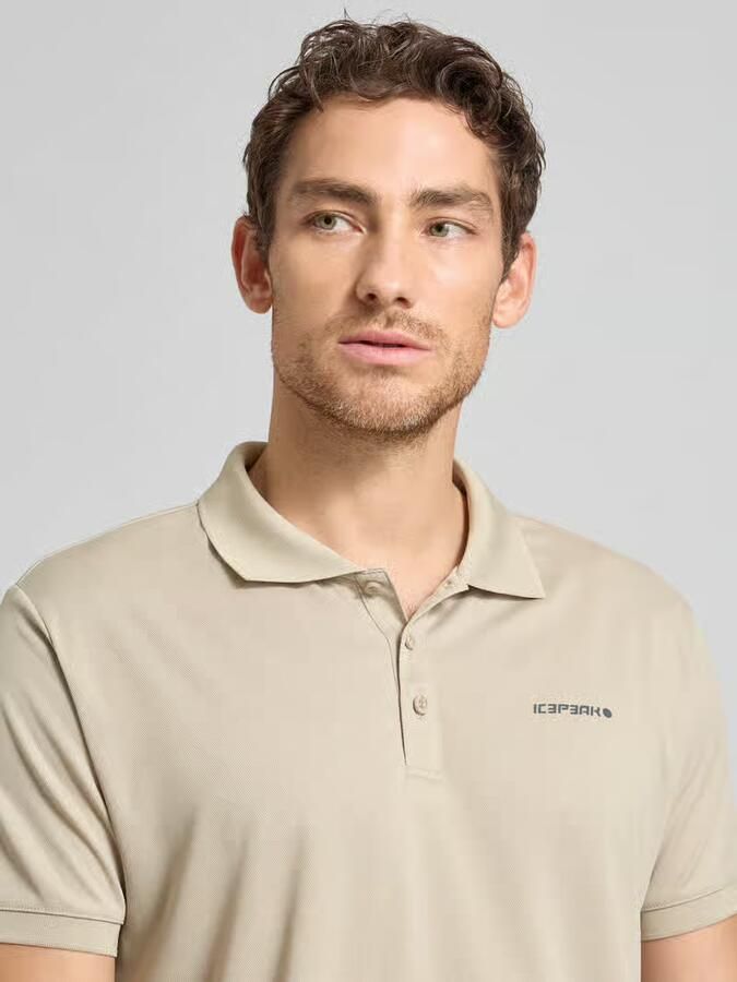 Icepeak regular fit poloshirt met logoprint model 'BELLMONT'