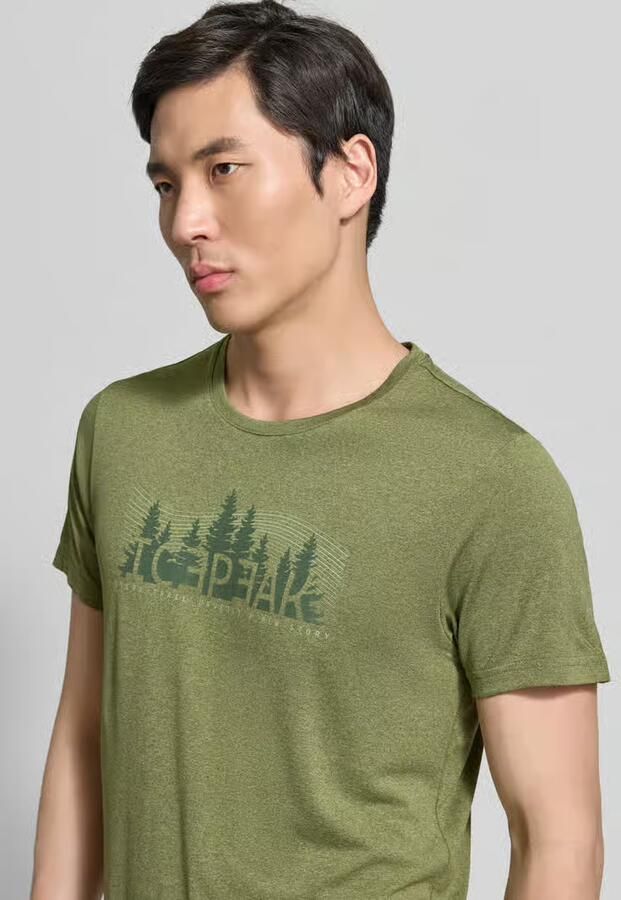 Icepeak regular fit T-shirt met ronde hals model 'Bearden'