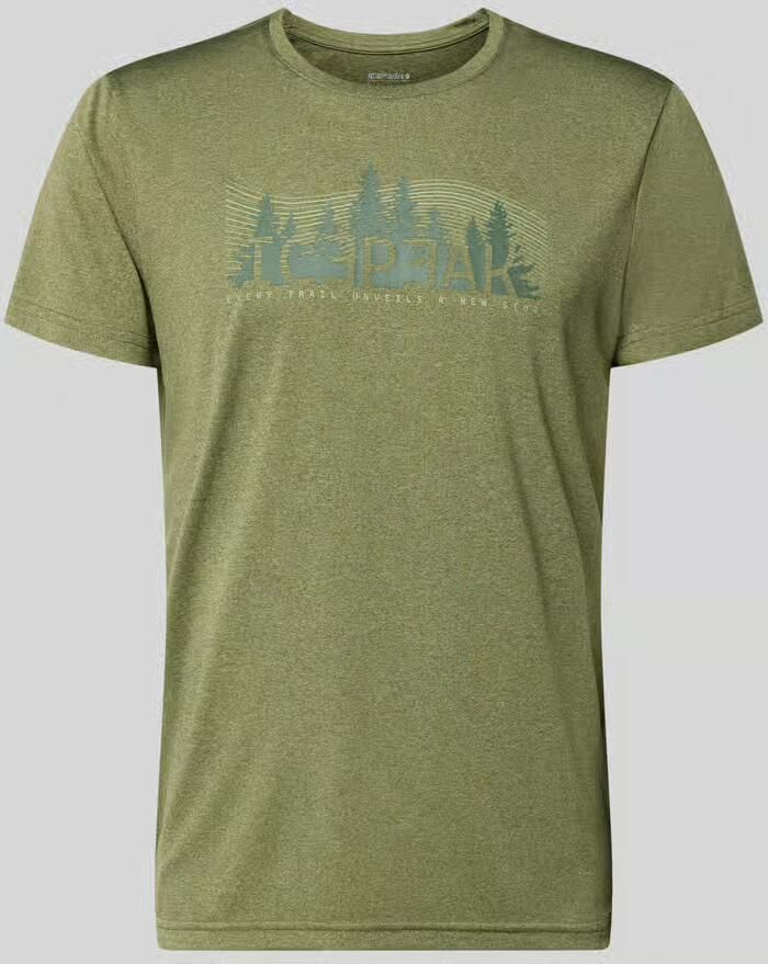 Icepeak regular fit T-shirt met ronde hals model 'Bearden' - Foto 2