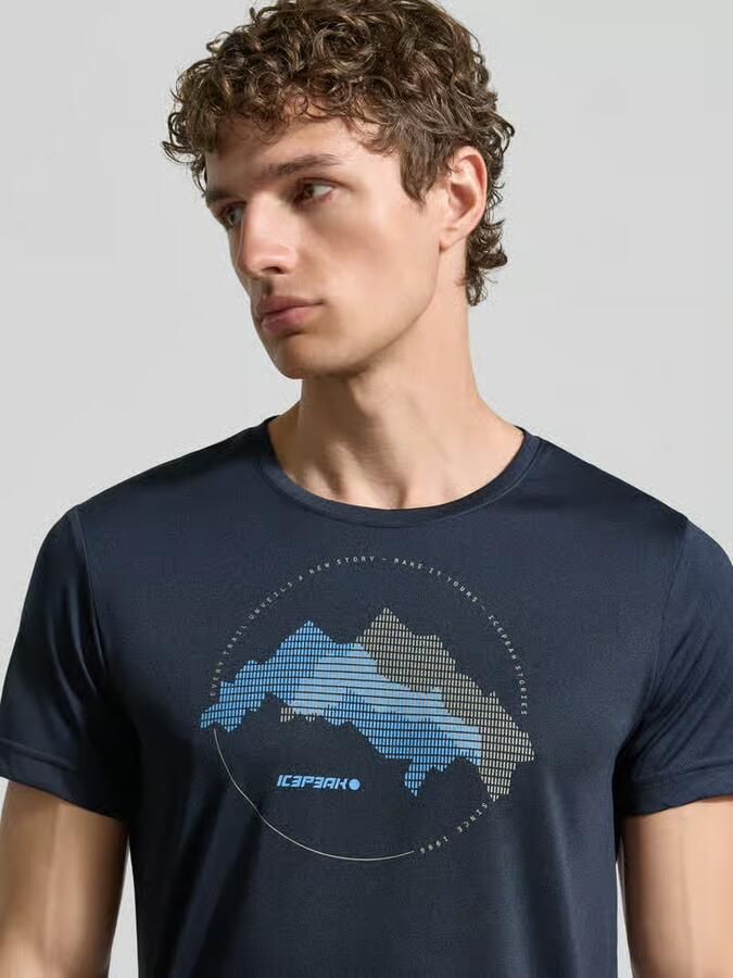Icepeak regular fit T-shirt met ronde hals model 'Bearden'