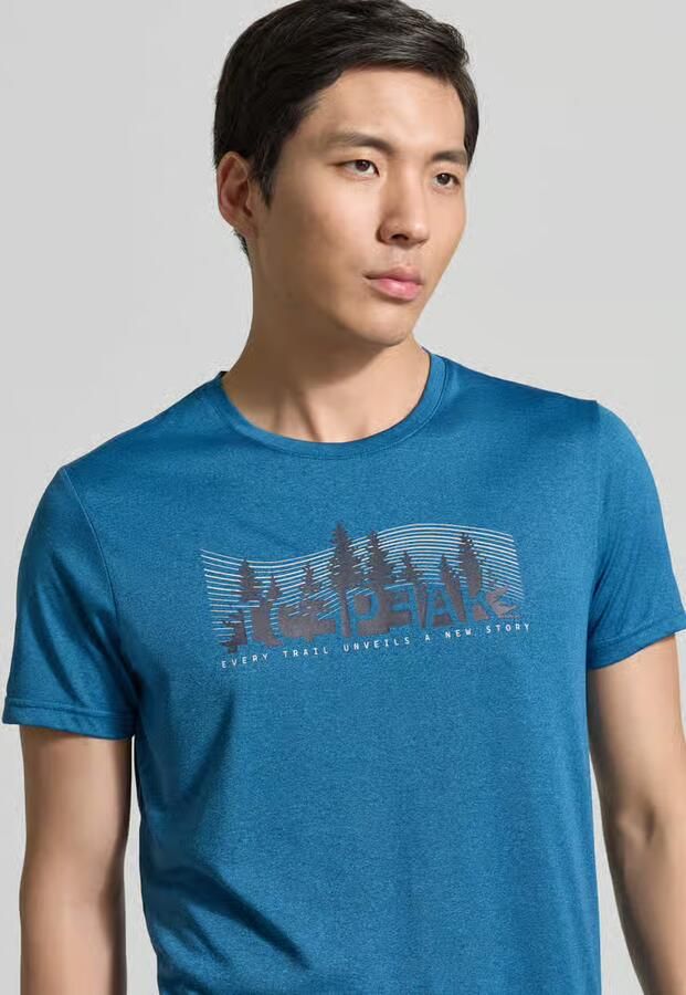 Icepeak regular fit T-shirt met ronde hals model 'Bearden'