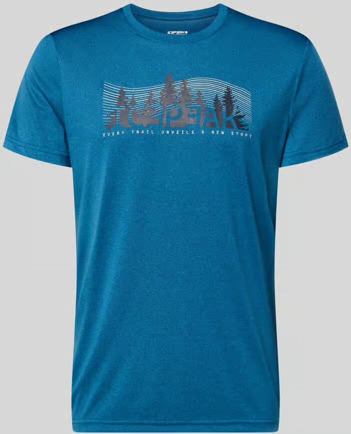 Icepeak regular fit T-shirt met ronde hals model 'Bearden' - Foto 2
