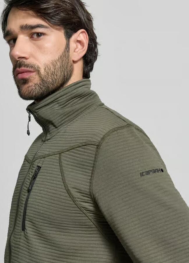 Icepeak Regular fleecejack met opstaande kraag model 'Berthold' - Foto 2