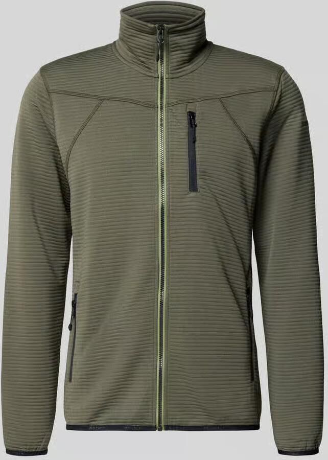Icepeak Regular fleecejack met opstaande kraag model 'Berthold'