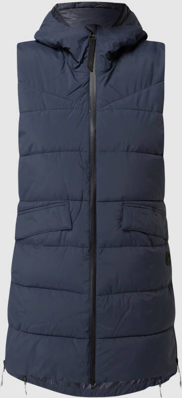 Icepeak Lange bodywarmer met capuchon model 'Akene'