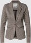 Ichi Beige Blazer Damesjas Herfst Winter Collectie Beige Dames - Thumbnail 2