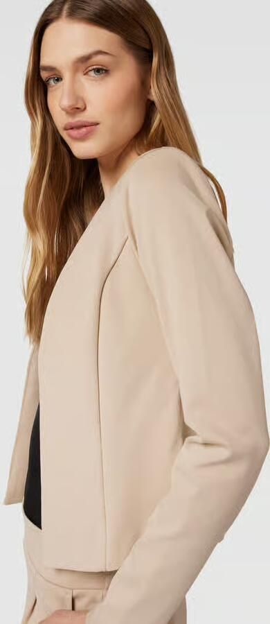Ichi Regular fit blazer met opengewerkte voorkant model 'KATE' - Foto 2