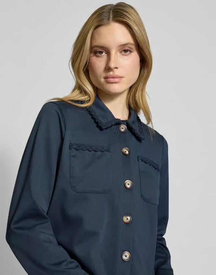 Ichi Blazer met opgestikte borstzakken model 'SIMONSE' - Foto 2