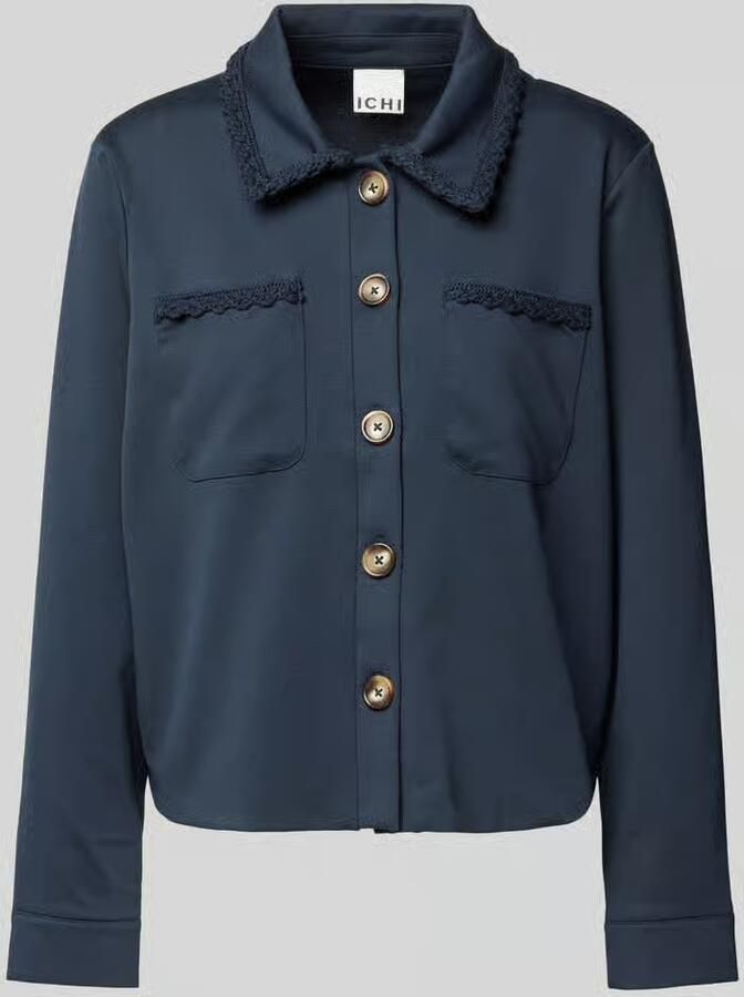 Ichi Blazer met opgestikte borstzakken model 'SIMONSE'
