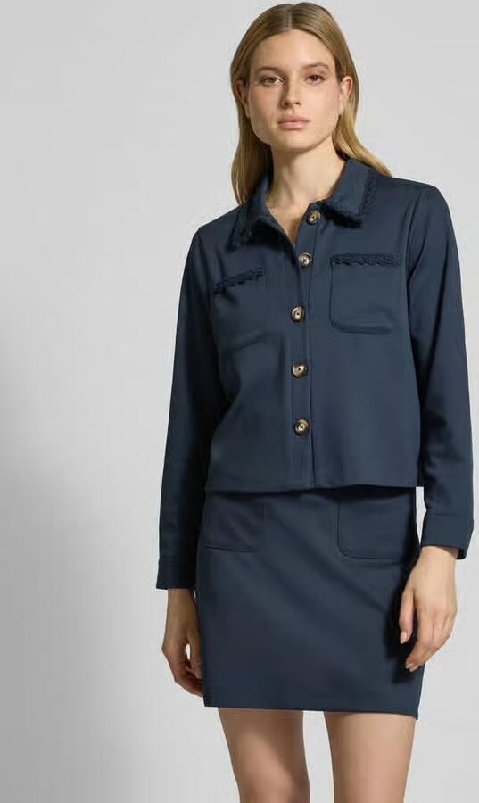 Ichi Blazer met opgestikte borstzakken model 'SIMONSE' - Foto 4