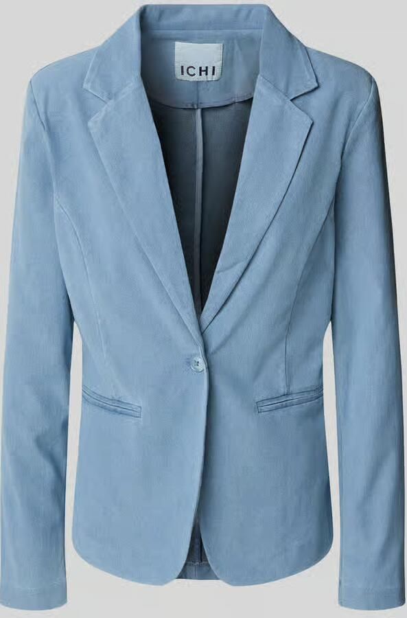 Ichi Blazer met reverskraag en paspelzakken model 'KATE'