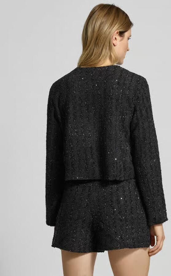 Ichi Blazer met ronde hals model 'NINKY'