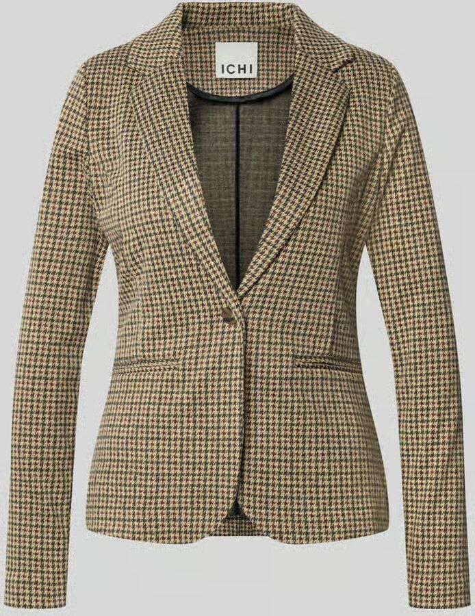 Ichi Blazer met strookzakken model 'KATE'
