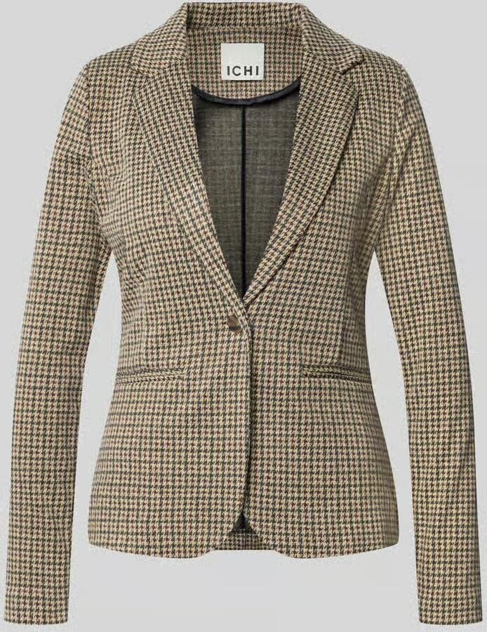 Ichi Blazer met strookzakken model 'KATE'