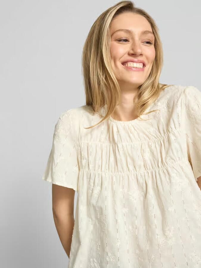 Ichi Blouseshirt met stitchings model 'LANA'