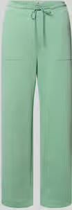 Ichi broek met elastische band model 'KATE PIQUE'