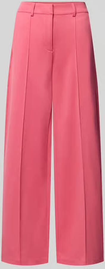 Ichi broek met wijd pijp en lengtenaden model 'KATE'