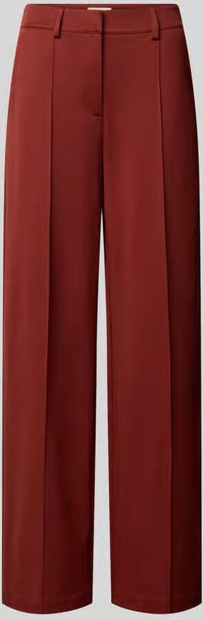 Ichi broek met wijd pijp en lengtenaden model 'KATE'