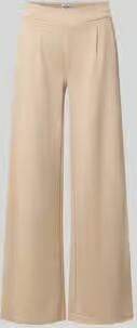 Ichi Lange Wijde Straight-Leg Broek Doeskin Beige Dames - Foto 3