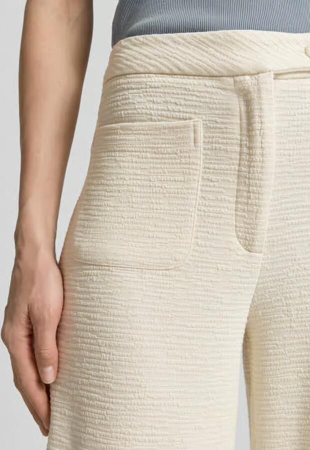 Ichi Broek van viscosemix met structuurpatroon model 'KATE LUMINA'