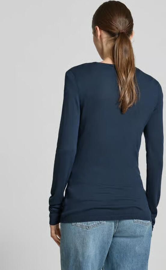 Ichi Cardigan met doorlopende knoopsluiting model 'MAFA'