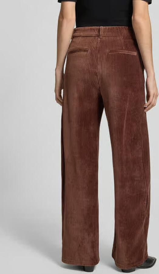 Ichi Corduroy broek met paspelzakken model 'TAMARY' - Foto 3