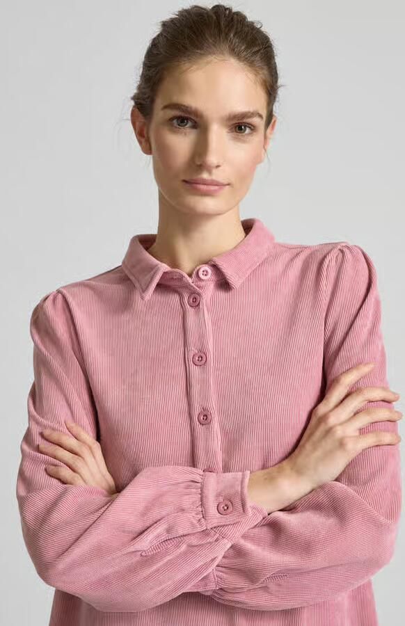 Ichi Corduroy jurk met knoopsluiting model 'KATE' - Foto 2
