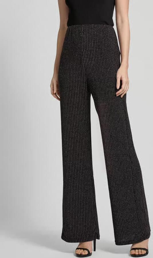 Ichi Flared stoffen broek met effectgaren model 'MAJANA' - Foto 2