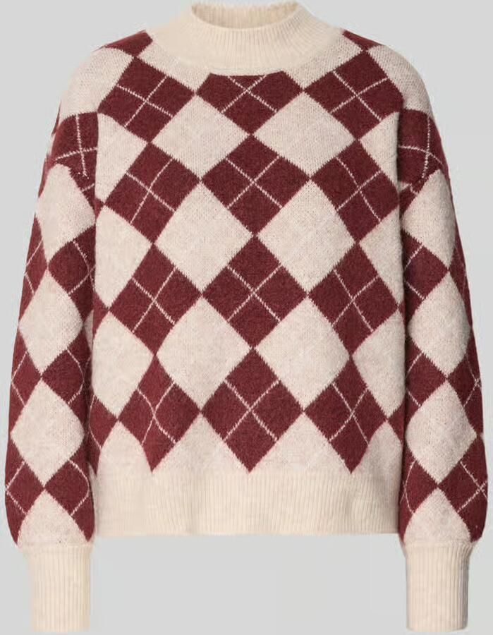 Ichi Gebreide pullover in all-over look model 'EDEEN'
