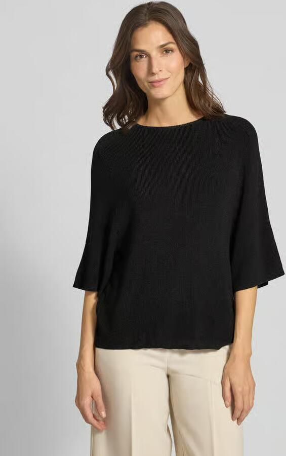 Ichi Gebreide pullover met 3 4-mouwen model 'CODY' - Foto 2